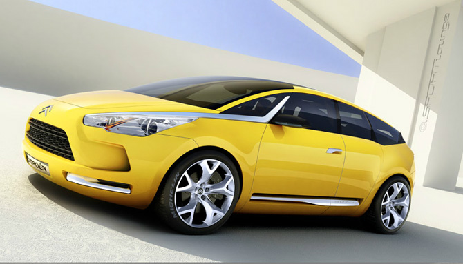Det begyndte med en gul konceptbil...
