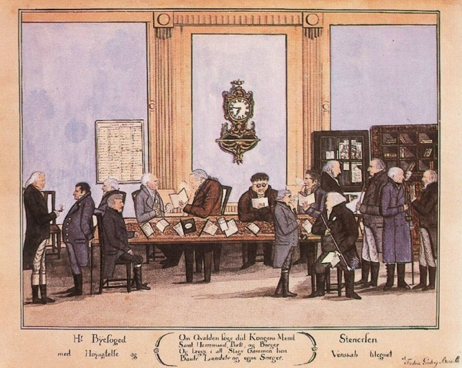 Drejers klub, 1815