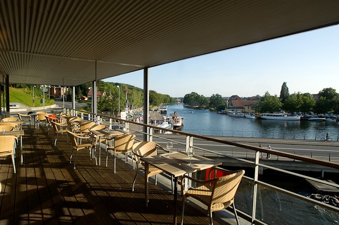 Restaurant 1a har Silkeborgs måske smukkeste udsigt